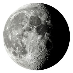 Wall Mural - full moon 3d render. realistic plastic grey glowing surface of space planets satellite
