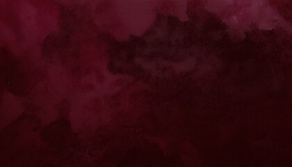 Poster -  deep crimson watercolor texture with soft gradient blending and subtle canvas grain for elegant background, packaging, or creative digital design base