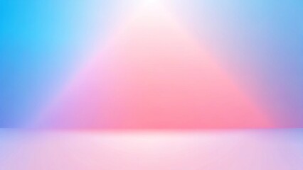 Leinwandbilder - Minimalist pink and blue abstract gradient with space for text, soft modern background design ideal for branding, posters, flyers, digital art, web design, and elegant contemporary visuals