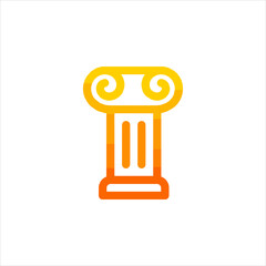 vector illustration of a rss icon