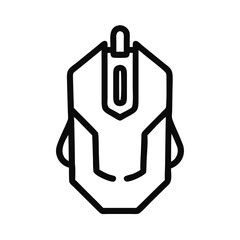 Leinwandbilder - Gaming Mouse Icon Representing Precision Control and High-Performance Gaming