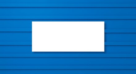 Wall Mural - blue stripe background with white space for text - clean, minimalist design. ideal for banners, webs