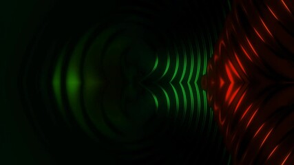 Wall Mural - This stock motion graphics video includes a clip of a Colorful Liquid Wave Loop
