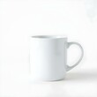 © Justin - white cup on white background