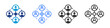 © Uniconlabs - Connection icon set multiple style collection