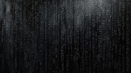 Abstract picture of binary code with digital technology style design with the coding data flowing show dynamic movement represent about programming by programmer or problem solve by encryption. AIG53.