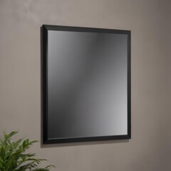 Wall Mural - lcd tv screen, lcd tv screen with blank screen, lcd tv screen on the wall