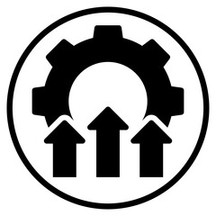 software development glyph icon