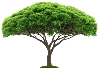 majestic umbrella tree: a symbol of nature's grandeur and serenity