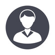 © jesmin - user profile silhouette vector graphic