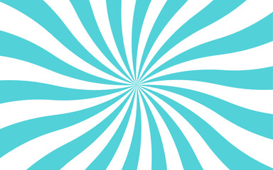Aufkleber - Abstract vibrant optical illusion pattern and radial orange with white stripes. Summer sunny and radial sunrise or sunset light retro design. Magic Sun beam ray pattern. Classic sun rays swirl. 