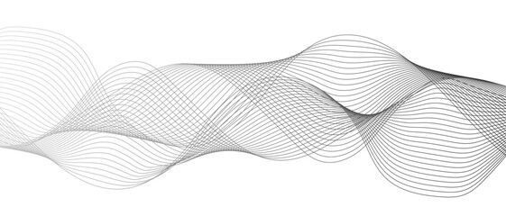 Wall Mural - modern wave abstract background vector background with curved shapes. geometric design used for para