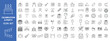 © designer - Event Planning Line Editable Icons set. Vector illustration in thin line modern style of party related icons: organization, decoration, planning, food and drink, and more. Isolated on white.