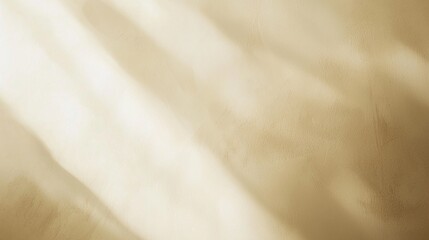 Fototapete - A light beige backdrop softly embraces the surroundings, offering a tranquil and minimalistic vibe ideal for peaceful moments or artistic expression, enhancing any interior design