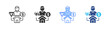 © AGE - Asset Management Multi Style Icon Set Vector