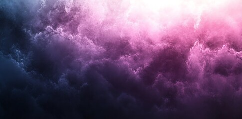 Wall Mural - dreamy pink and purple clouds create a magical abstract background perfect for fantasy or cosmic des