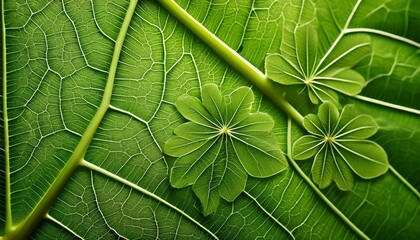 green leaf texture