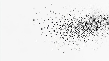 Abstract Pixelated Design