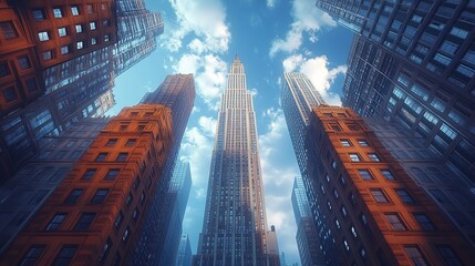 new york cityscape architecture building skyscraper skyline urban travel tourism adventure destinati