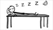 © ari - Person Sleeping Soundly on a Table