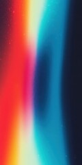 Wall Mural - abstract gradient spectrum with vibrant red and blue light blurs
