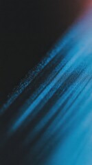 Wall Mural - abstract blue light streaks on black background - modern artistic texture for creative projects