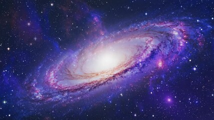 Wall Mural - Explore the beauty of galaxies in deep space
