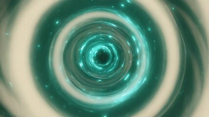 Wall Mural - exploring a mesmerizing spiral vortex with glowing effects