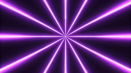 Poster - Black purple abstract background with wavy lines and curves in the center of the image, with a black background and a purple background with a white border, modern design backdrop texture