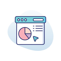 Web  Vector icon