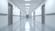 © ethan - Hospital Corridor with Doors