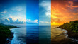 © predator - Coastal Timelapse From Sunrise To Sunset