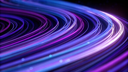 Poster - Neon light wave background, 3d Rendering, Abstract Background, Light Background, Color Background, vibrant design, digital glow, futuristic style, colorful motion, modern visual art