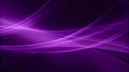 Leinwandbilder - Sophisticated and sleek purple background with light energy wave for business presentation use, purple background or wallpaper, modern design, digital backdrop, abstract gradient illumination