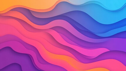 Wall Mural - vibrant abstract background with color mesh gradients, perfect for presentations and modern vector d