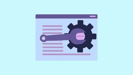Fixing broken page on website 2d animation with alpha matte