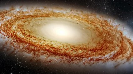 Wall Mural - Majestic Spiral Galaxy: A Cosmic Tapestry of Stars and Dust