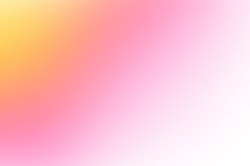 Leinwandbilder - Abstract pink and yellow gradient background.