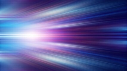 Aufkleber - Blur blue color fast speed motion effect abstract for advertising background, modern digital dynamic pattern design with futuristic technology style for promotional visual content