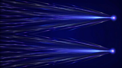 Aufkleber - Fast movement hyper speed abstract vector background. Motion line power action. Warp acceleration effect. Futuristic digital velocity concept with energy burst in dynamic motion trail.