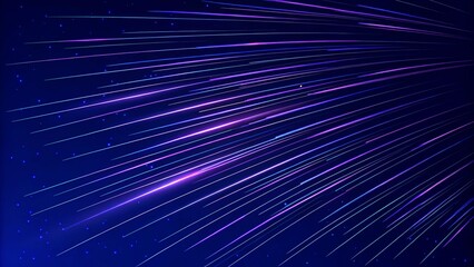 Aufkleber - Fast movement hyper speed abstract vector background. Motion line power action. Warp acceleration effect. Futuristic digital velocity concept with energy burst in dynamic motion trail.