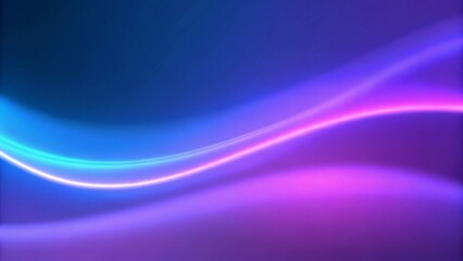 Aufkleber - Neon blue electric wave abstract background. Abstract technology background. Black background. Abstract magic light motion background. Futuristic digital energy stream glow lines wallpaper