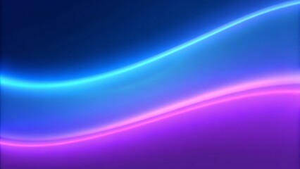 Aufkleber - Neon blue electric wave abstract background. Abstract technology background. Black background. Abstract magic light motion background. Futuristic digital energy stream glow lines wallpaper