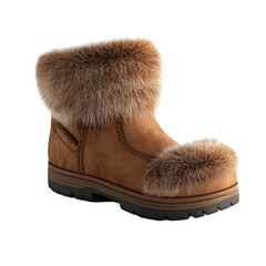 stylish brown fur lined winter boots perfect for cold weather a cozy and warm footwear choice