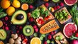 © Art Jabz - Colorful array of fresh fruits and vegetables (9)