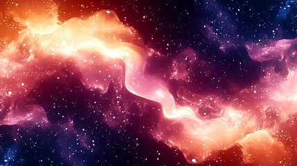 a colorful nebula space background with stars and nebulas