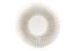 © Ismail - Single intricate circular frame, isolated and perfectly centered against a plain