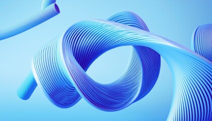 Fototapete - abstract blue wave texture for web design and branding