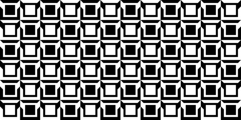 Poster - squares are arranged in a grid-like formation, with each square overlapping the next.