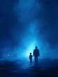 © Dzikrul Husnani - Father and Son Walking at Night